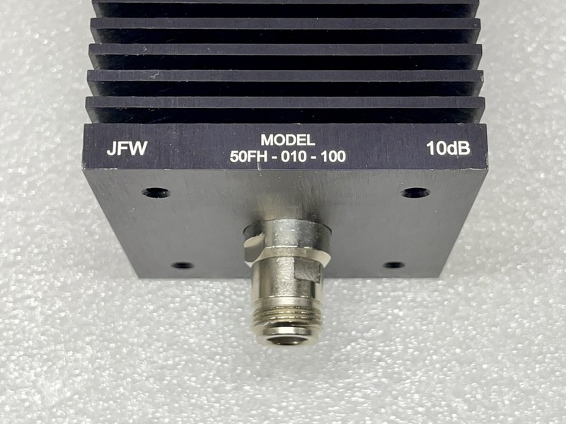 JFW Industries 50FH-010-100 Attenuator DC -1000 MHz 100 Watts - Used gallery