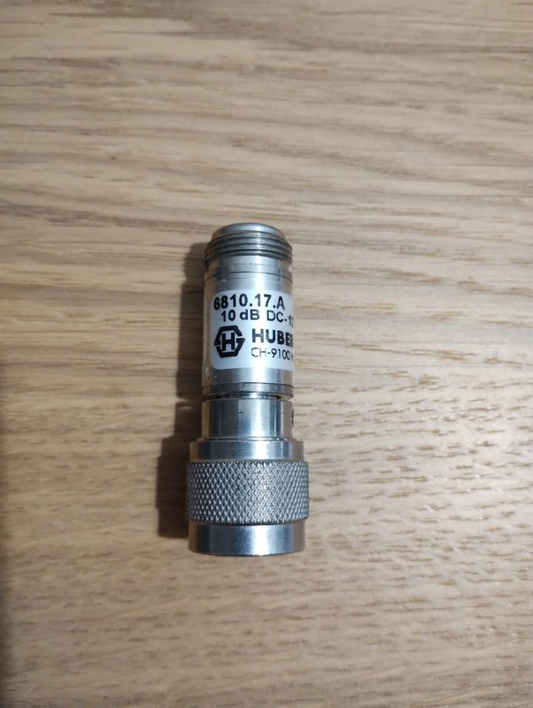 6810.17.A Huber Suhner 10dB attenuator gallery