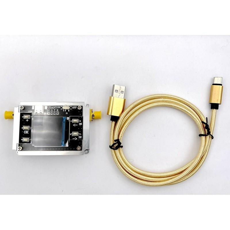 DC-6GHZ 90DB Programmable Attenuator Module RF Attenuator Step 0.25DB 1.3" OLED gallery