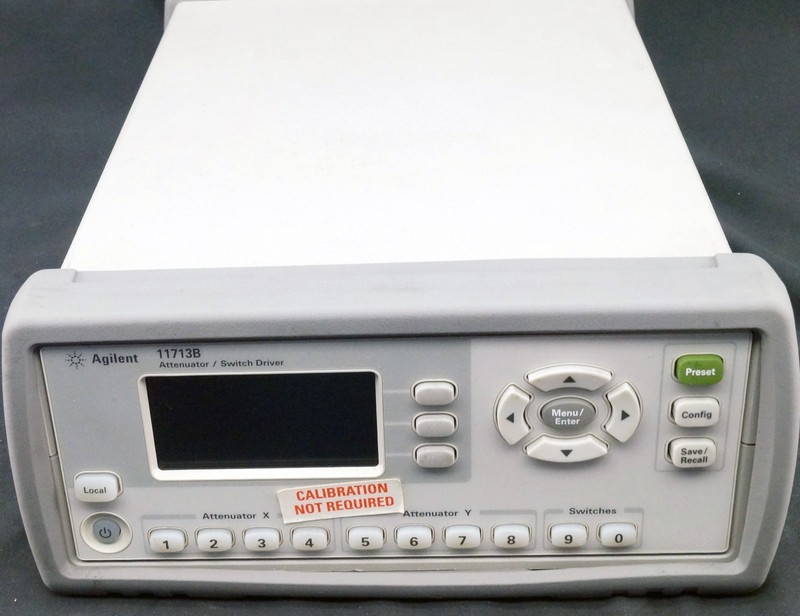 HP - Agilent - Keysight 11713B LXI-Compliant Attenuator/Switch Driver Lot L gallery