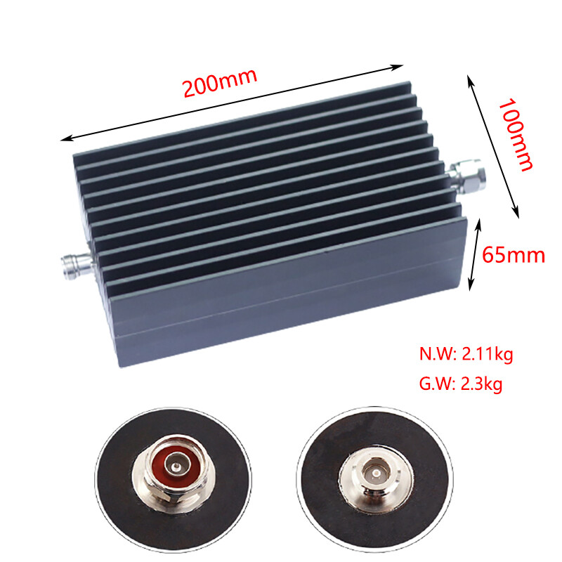 rf Attenuator 150W N-JK Attenuator DC-3GHz N Connector 50ohm Attenuator 30db gallery