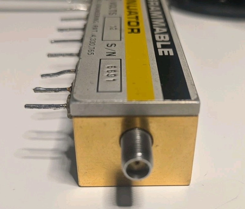 WEINSCHEL 3200-2 RELAY 12V SWITCHED PROGRAMMABLE ATTENUATOR gallery