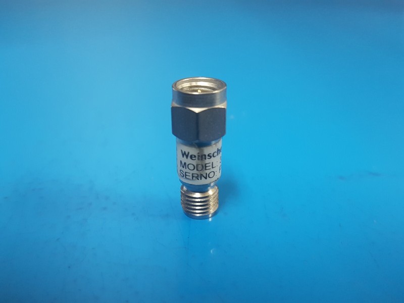 Weinschel 3T-3: Coaxial RF Attenuator 2 W, DC-12.4 GHz (P7733) gallery