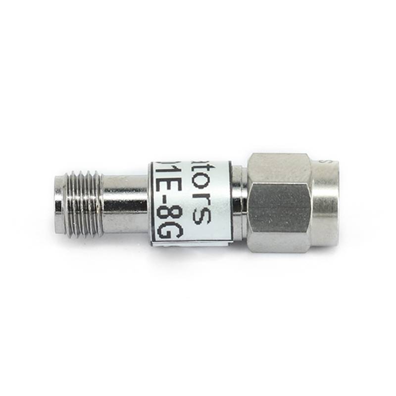2 Watt SMA Fixed Attenuator with Brass Tri-Metal Plated Body DC-8GHz gallery