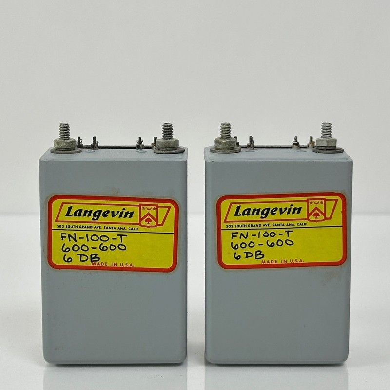 Langevin FN-100-T 600-600 Summing Blocks / Mixer Networks (PAIR)