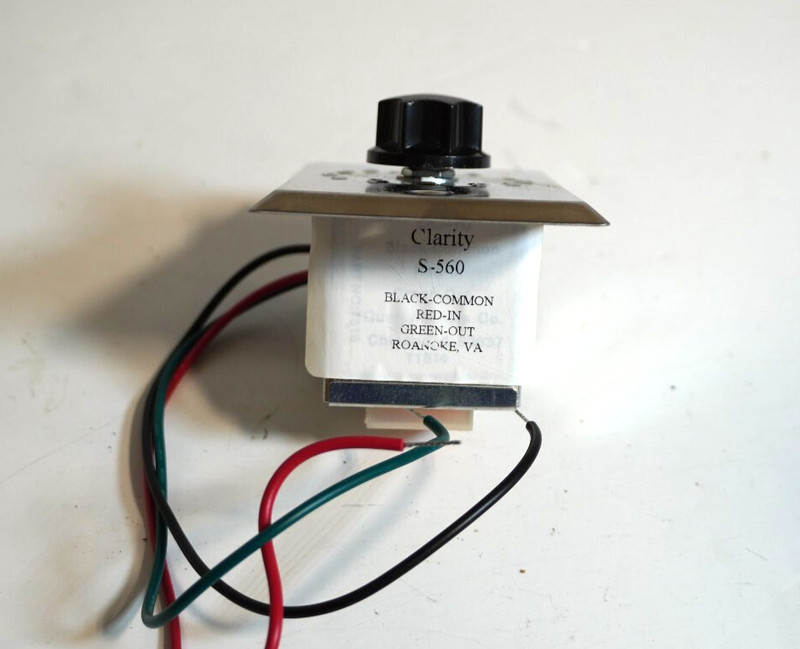 Clarity S-560 20 Watt Attenuator gallery