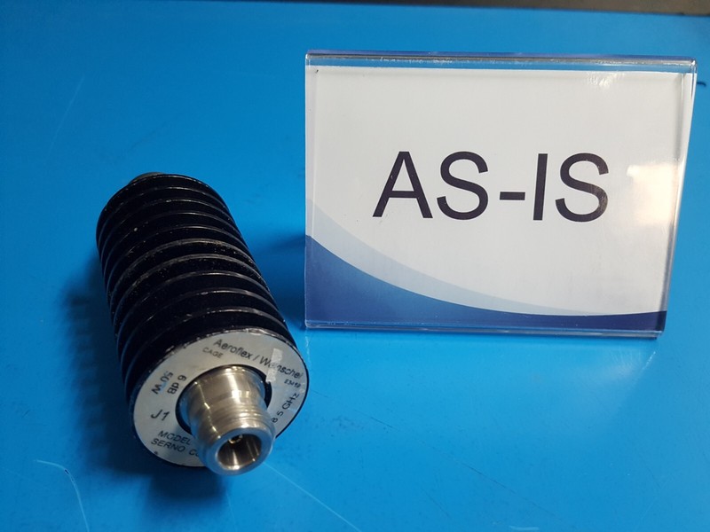 WEINSCHEL 24-6-34: COAXIAL ATTENUATOR, 6dB 10W DC – 8.5GHz_As-is (0500)