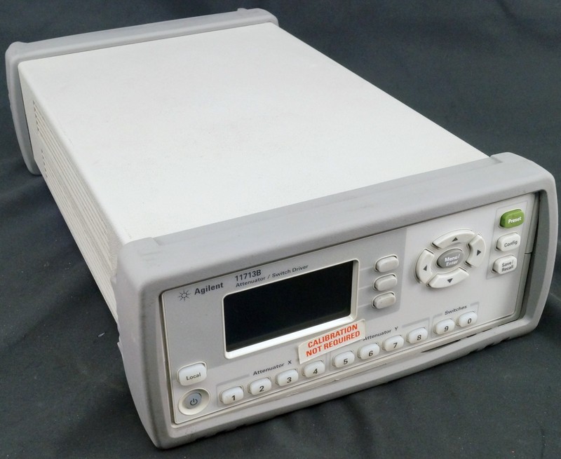HP - Agilent - Keysight 11713B LXI-Compliant Attenuator/Switch Driver Lot L gallery