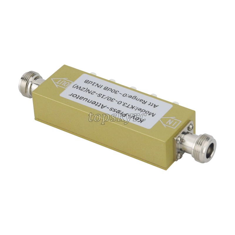 2W N - KK 0-30dB 0-3GHz RF Adjustable Attenuator Digital Step RF Attenuator tops gallery