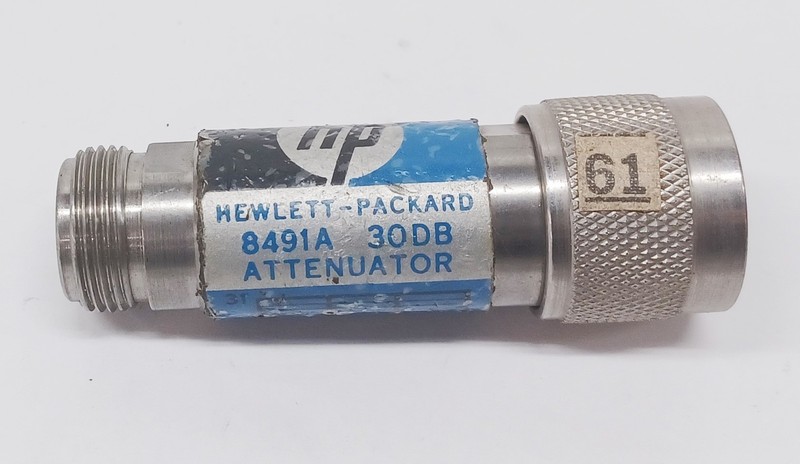 New Surplus Hewlett-Packard 30dB Attenuator, p/n 8491A gallery