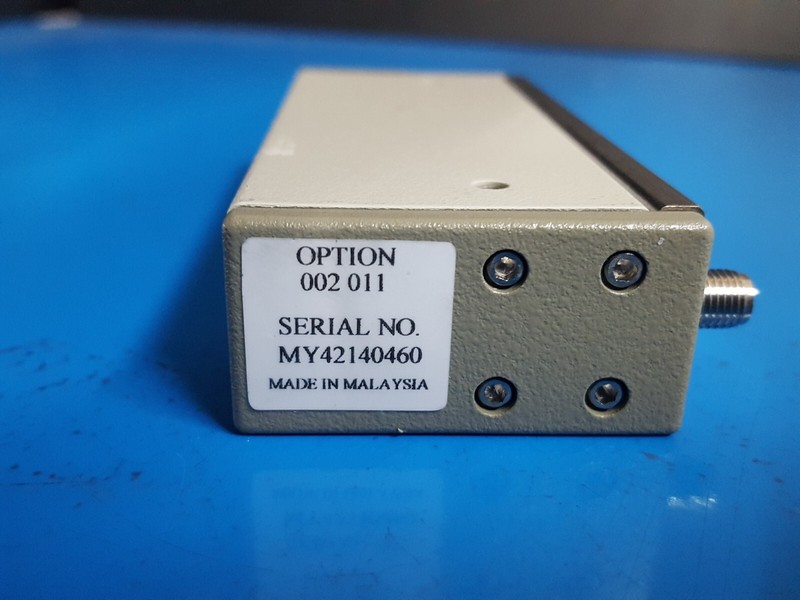 Agilent 8495G: Program Step Attenuator DC-4Ghz 70 dB (Opt. 002 011) - 0460 gallery