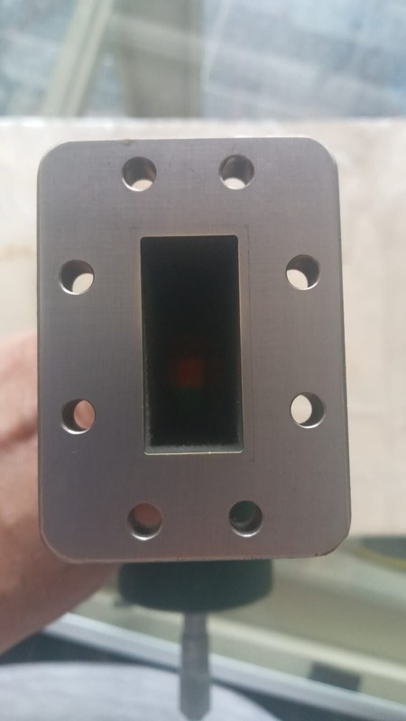 Flann Microwave variable wave guide attenuator model 14020 WR137 gallery