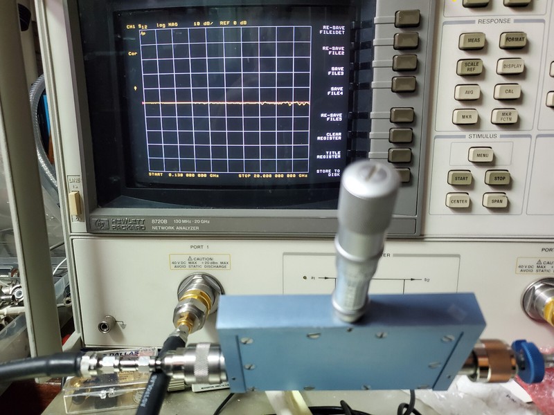 MECA 690-5-1S variable micrometer attenuator N (M&F) connectors 1-20 GHz gallery