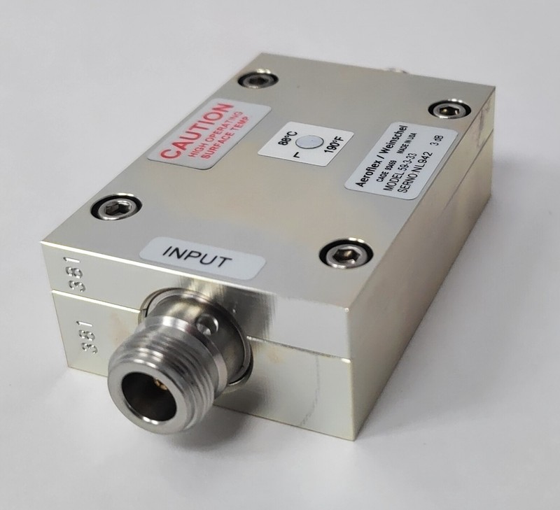 New Aeroflex Weinschel 59-3-33 N Female Fixed Coaxial Attenuator DC-2.5 GHz 3dB gallery