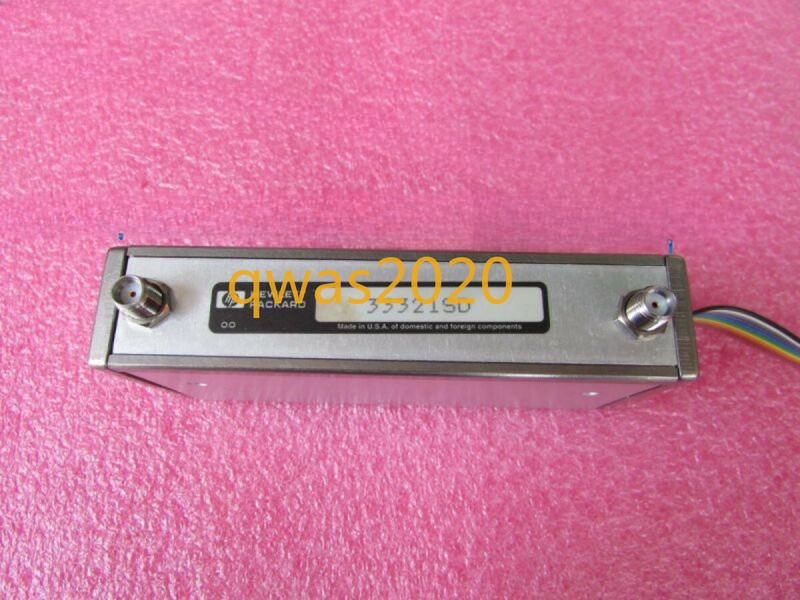 1pc Used Good HP 33321Sd Programmable Attenuator DC-4 GHz, 75 DB #Y15