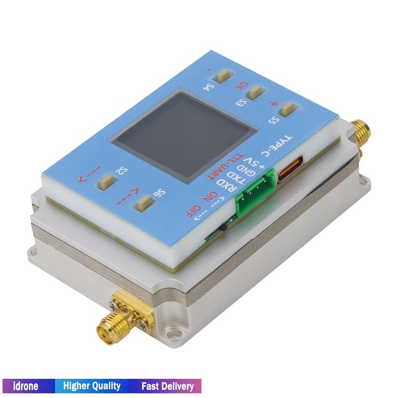 ATT-6000V3.0 90dB DC-3GHz Programmable RF Attenuator 0.25dB Step w/ 1.3" OLED gallery