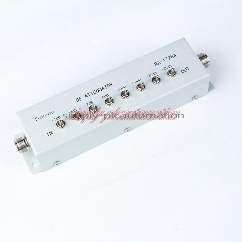 0 – 82DB VARIABLE/ STEP ATTENUATOR 50 OHM for Ham Radio Transmitter NEW