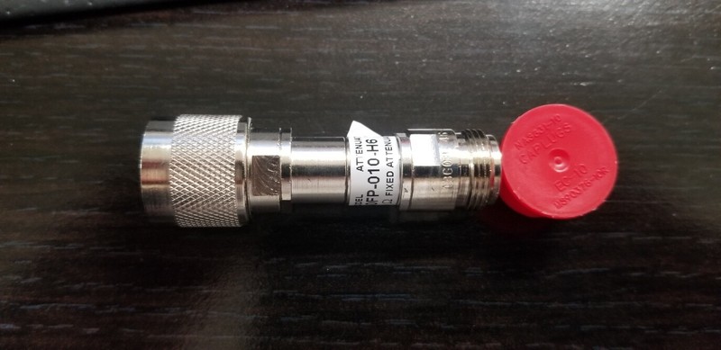 JFW 50FP-010-H6 Attenuator 50 Ohm