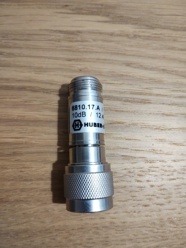 6810.17.A Huber Suhner 10dB attenuator