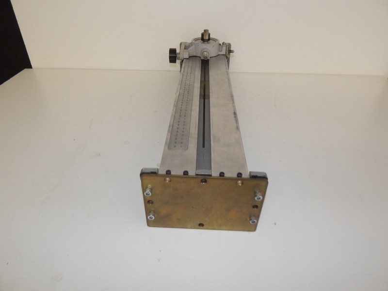*LL* STARRETT C635 RULER MOUNTED ON 24" MICROWAVE ATTENUATOR (DZH86) gallery