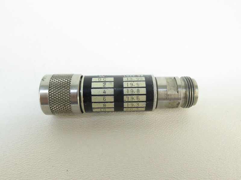 Weinschel Engineering 1-20N Fixed Attenuator - 12.4GHz, 5W, N-type gallery