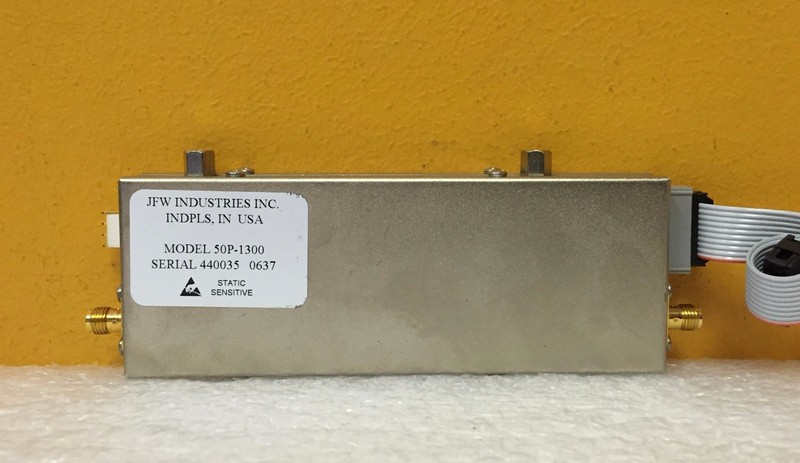 JFW Industries 50P-1300 800 to 2200 MHz, SMA Programmable Step Attenuator+ Cable gallery