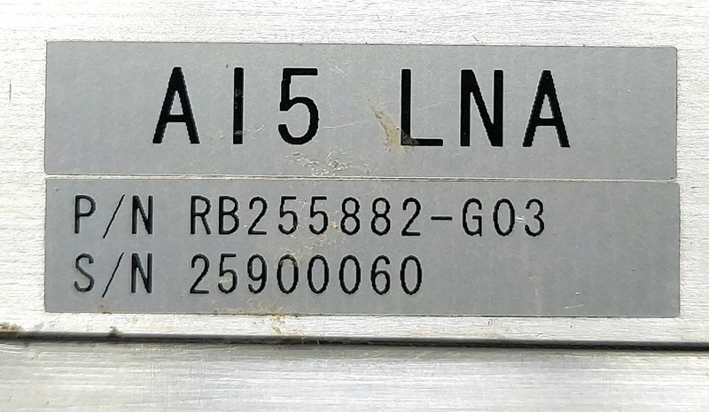 AI5 LNA RB255882-G03 With Orient Microwave EX03-0416-00 gallery