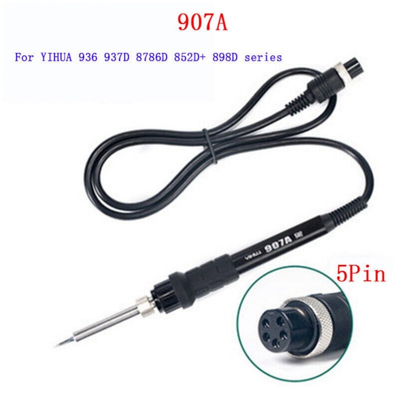 YIHUA 907A 907C 907F 907G 907I Soldering Iron Handle For 852 898D Solder Station gallery