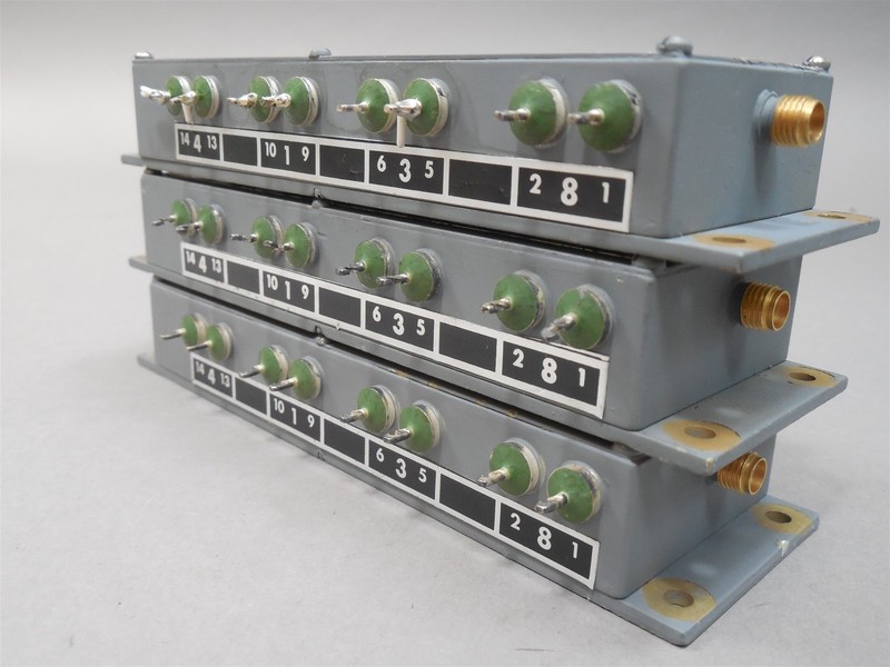 (3) Daico 100C0469M SMA Programmable Attenuator 1,2,4,8,16,32 dB DC-200MHz gallery