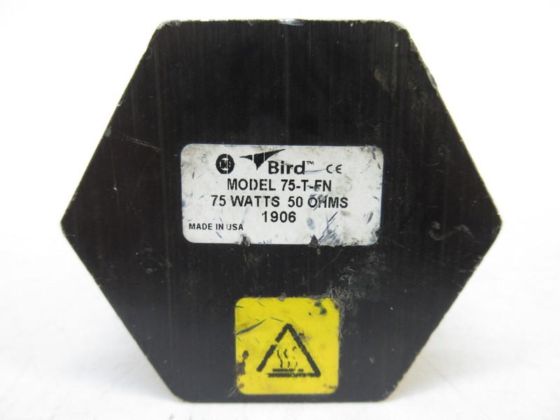 BIRD 75-T-FN RF Terminations 75 Watt, DC to 4GHz, Type-N Female - Termaline gallery