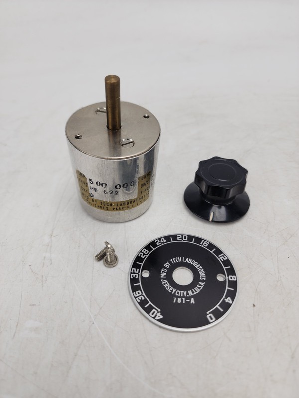 Vintage Tech Laboratories PB-622 500K POT Potentiometer AS IS