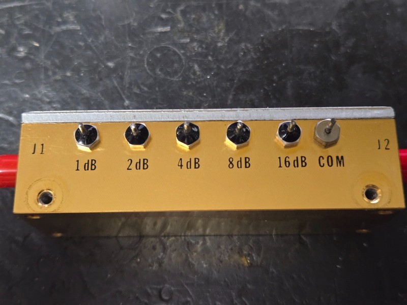 1xAeroflex Weinschel 3201‑1 Programmable Step Attenuator DC–2 GHz 0-31 dB Tested gallery