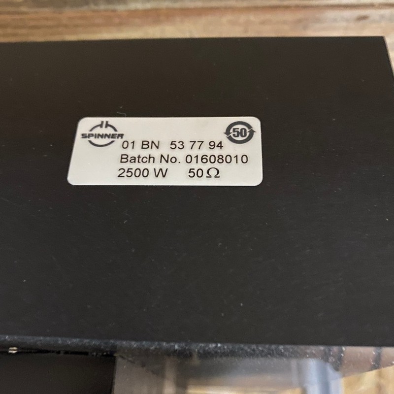 10DB 2500W 2.5kW UHF Attenuator Fixed BN155808 BN537794 Spinner gallery