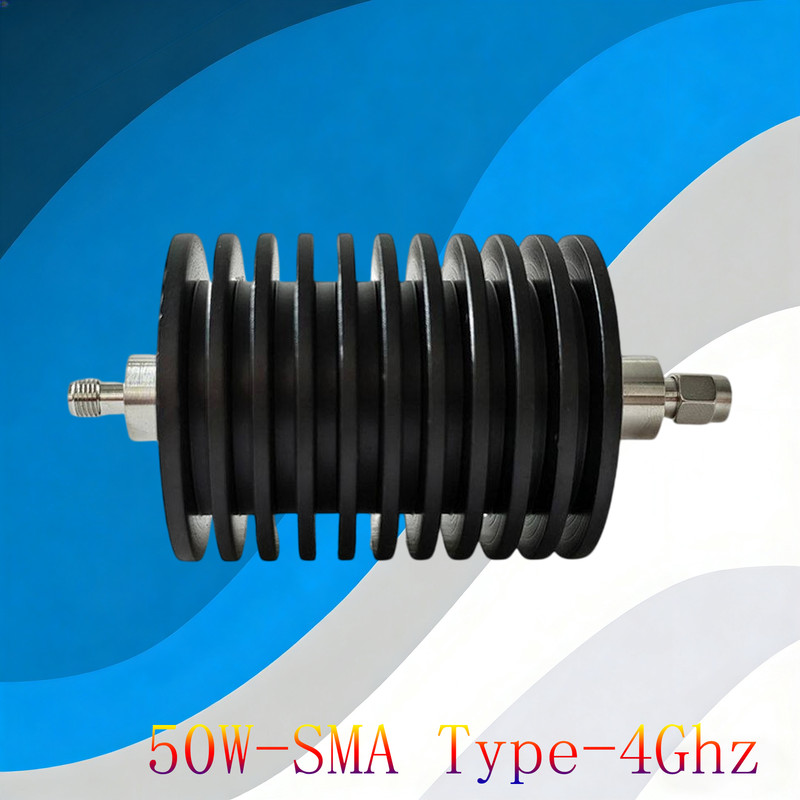 DC-4GHz 50W SMA Coaxial Fixed Attenuator 1-50dB RF Signal Attenuation Module gallery