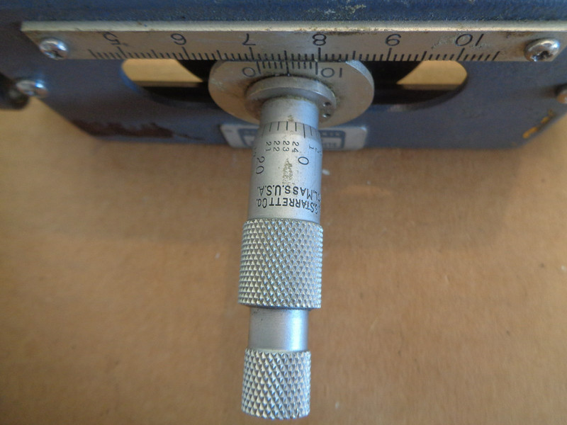 HP X870A Slide Screw Tuner Waveguide WR RF Attenuator - Starrett Micrometer gallery