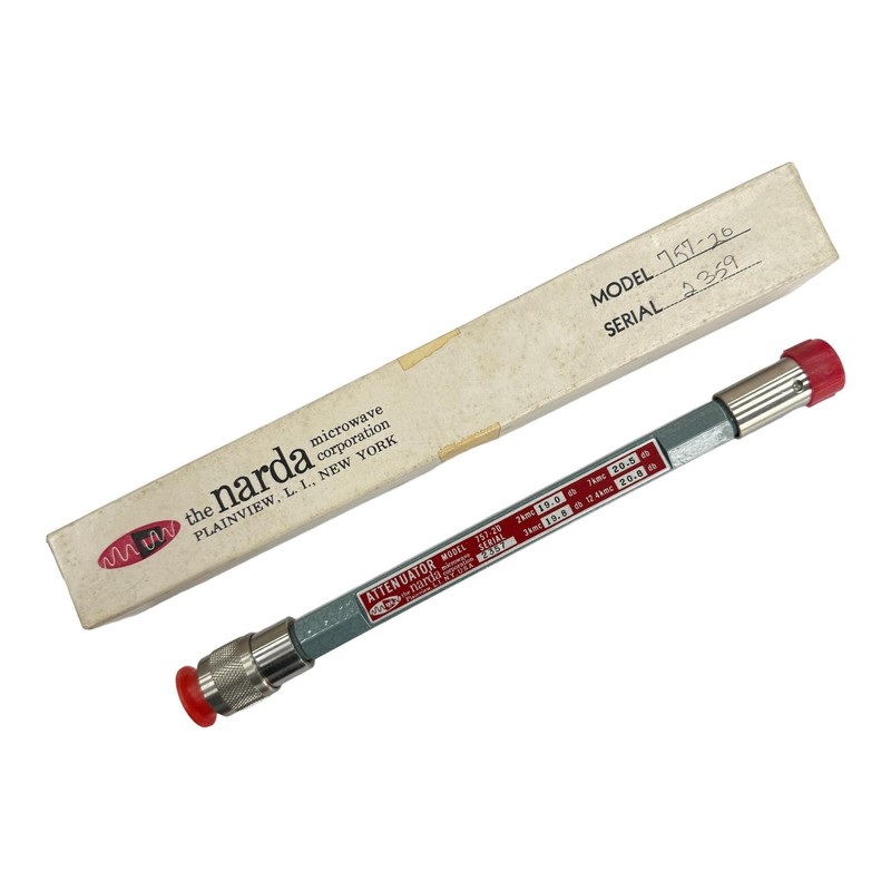 757-20 Narda Attenuator Fixed 20db DC-12Ghz 2W N Type