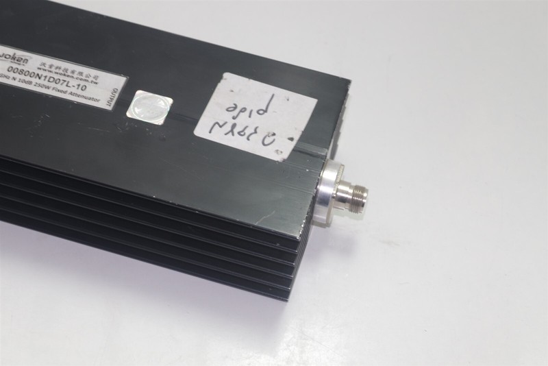 Woken 00800N1D07L-10 Microwave 250W 2.5GHz N 10dB Fixed Attenuator gallery