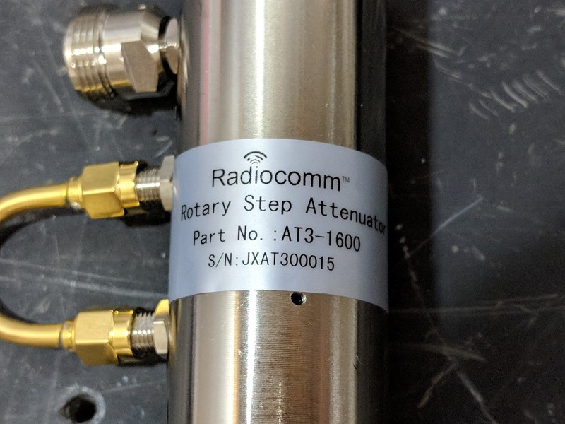 Radiocomm AT3-1600 Rotary Step Attenuator gallery