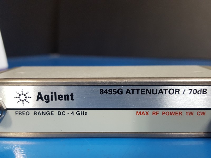 Agilent 8495G: Program Step Attenuator DC-4Ghz 70 dB (Opt. 002 011) - 0111 gallery