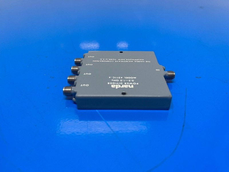 Narda 4311C-4 : Power Divider, 4-way, 0.5 to 1.0 GHz, SMA(f), 30 Watt (3792) gallery