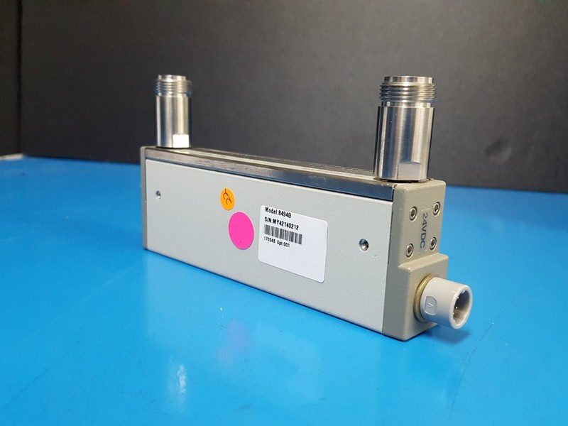 Agilent 8494G: Programmable Step Attenuator DC, 11dB 4GHz,Opt. 001 As-is (0212) gallery