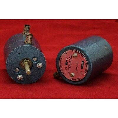 0-60DB 10DB/Step 75R DC-50Mhz BNC Rotary Variable Attenuator 708/B/10 Hatfield