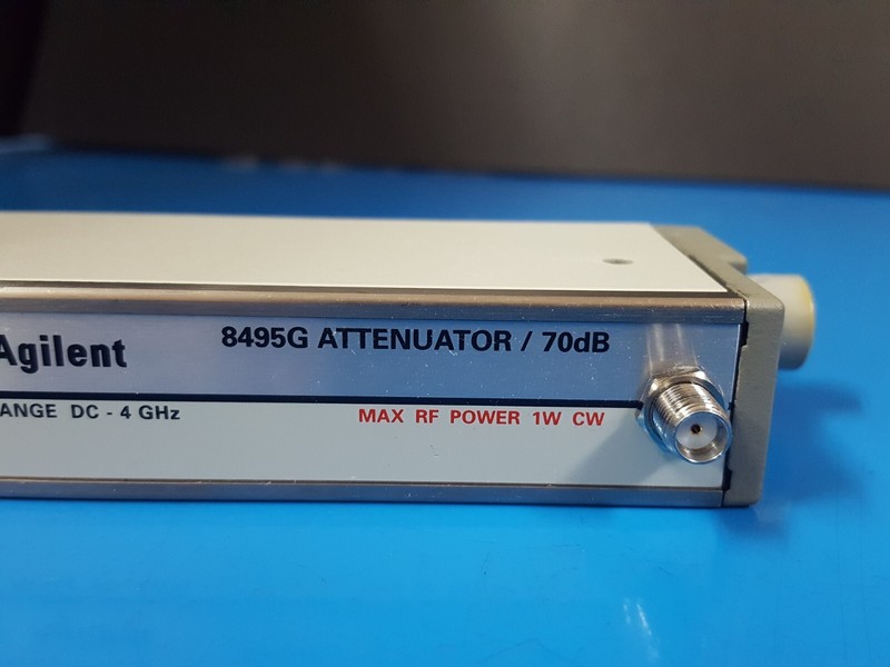 Agilent 8495G: Program Step Attenuator DC-4Ghz 70 dB, W/Opt. 002 011 (0316) gallery