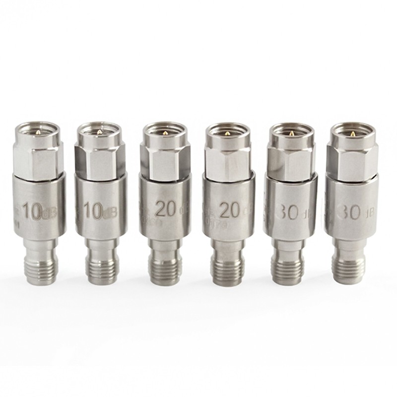 RF Coaxial Attenuator, 2W 50ohm DC to 8GHz, SMA JK F-M 3/6/10/20/30dB