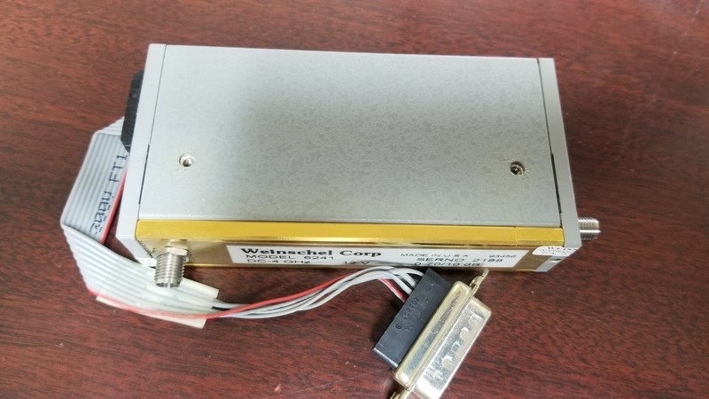 Aeroflex/Weinschel Model 6241 Attenuator DC-4GHz 12V 0-70/10dB gallery