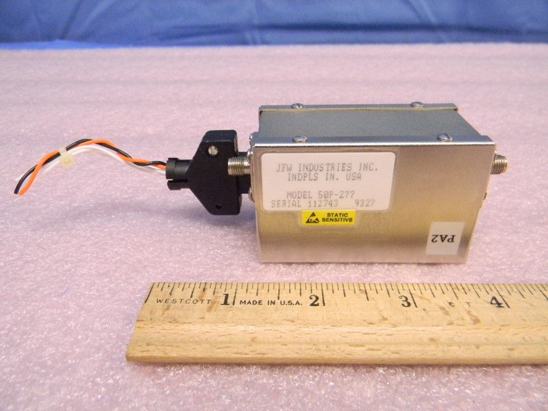 JFW 50P-277 SMA Solid State Programmable Attenuator 10-200MHz 0-15dB 1dB Steps