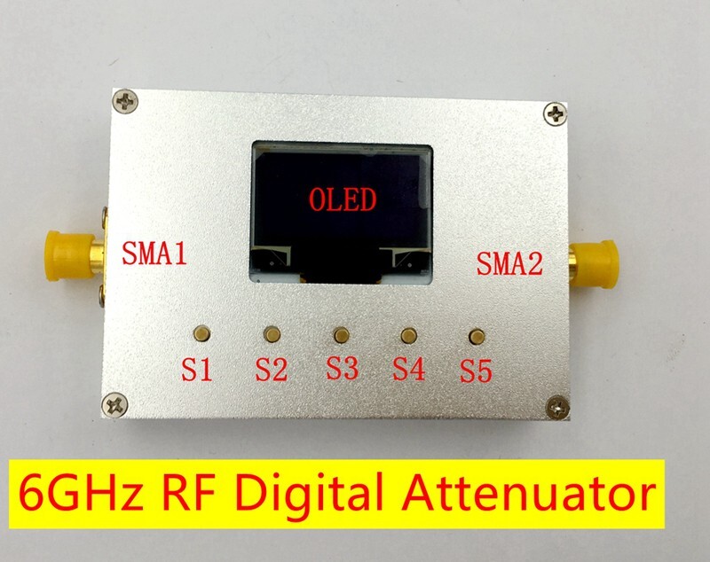 RF Digital Programmable Attenuator 6GHz 60DB Step 0.25DB CNC ATT-6000V2.0 os67
