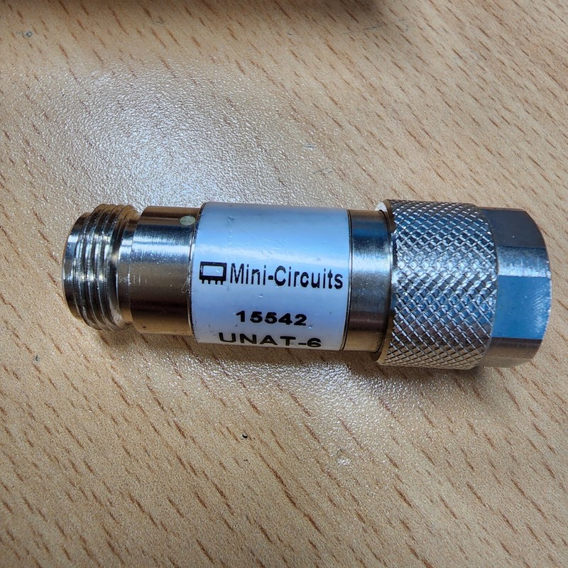 Mini Circuits 15542 UNAT -6 6dB ATTENUATOR DC-6 GHz 50 OHM gallery