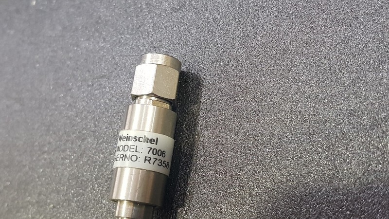 Weinschel 7006: SMA-Male/Female ,9 KHz - 26.5, GHz RF DC Block (7358) gallery