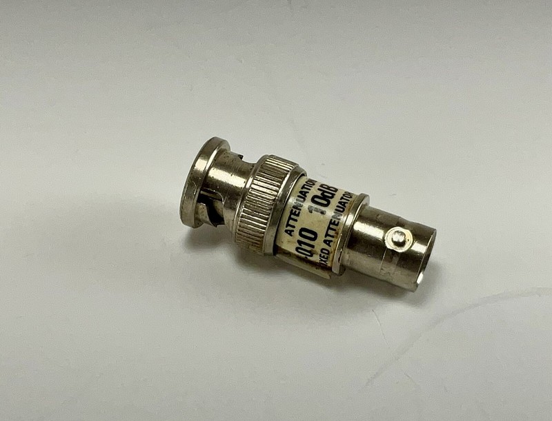 50F-010 JFW Fixed Attenuator - DC-2GHZ - 50ohm- 10db- Fixed Attenuator - USED gallery